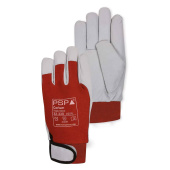 PSP Glove 32-330 Corium Tropic Velcro Red Goat Leather Work Gloves