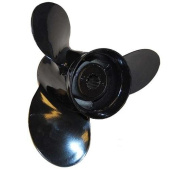 Michigan Wheel 101034 13" x 19 RH 3 Blade Al Cupped Propeller V4, Black