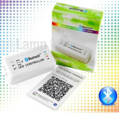 LED RGBW Bluetooth Controller, 4X4AMP 12/24V IP20