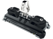 Lewmar 29432411BK - SZ2 TB Car With Upstand + 2 Control Sheaves