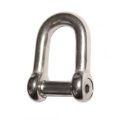 AISI 316 Stainless Steel Flush Pin D-Shackles with Hex Socket Pin