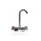 Barka 03.22.15000 - MR4500 Chrome Double Handle Ceramic Fold Down Tall Spout Mixer With Flow Breaker