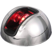 Attwood LightArmor - Navigation Light - Vertical - Stainless Steel - Red