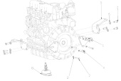 Nanni Diesel 95310781 - BRACKET for N4.85 N4.100
