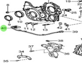 Nanni Diesel 970314132 - Timing Case Stud Bolt for T4 Series Engines