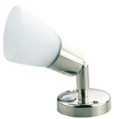 Allpa LED Wall Light, Chromed, 8-30v/3,1w, LED 1x 3w, H=153mm