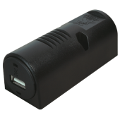 Philippi 367333000 - USB Surface Mounted Socket (USB 3 A) DC 12/24V