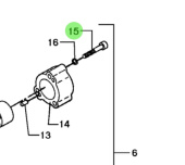 Bukh 501A2368 - DIN 912 Socket Head Cap Screw M8x40 for DV36 and DV48 Engines