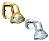 Allpa Brass Reading Lamp, Halogen, Wall Mount, Adjustable, 12v/10w, D=54mm, With Switch