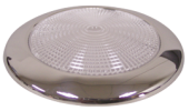Allpa Stainless Steel LED Dome Light, Built-On, 12v, Top Led 1w, H=11mm, Warm White