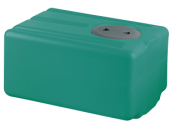 Allpa Polyethylene Drinking Water Tank, 57L, 550x390x290mm (H: +30mm Filler Kit)
