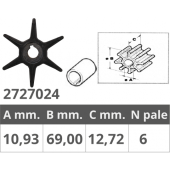 Finnord Johnson / EV Impeller 2T 3-7.5 HP