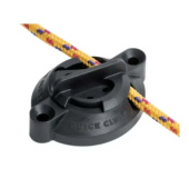 Barton 60020 – Quick Cleat™ Size 1 Reinforced Nylon, for Rope Ø6mm, Spring Lock, Black (Pair)