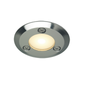 Prebit 23013111 - LED Recessed Light EB13, Stainless Steel V4A, Warm White, glass, 10-30V DC, Max. 1W (AISI316L)