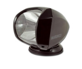 Marinco Spotlight 100W 12V/24V Black Including Remote SPLR-2