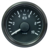 VDO A2C1800310025 - SingleViu 1405 Brake Pressure 10Bar Black 52mm