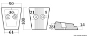 Volvo Penta 3888817/3841427 SX/DPS Magnesium Leg Anode - Osculati 43.554.23