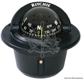 Osculati 25.081.01 - RITCHIE Explorer Built-In Compass 2"3/4 Black/Blac