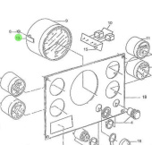 Nanni Diesel 970301046 - Negative Diode Holder Assembly for Instrument Panels
