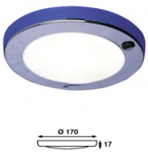 BÅTSYSTEM Saturn Surface Mounting LED Downlight Ø170x17 mm On/Off Switch