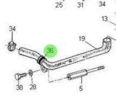 Nanni Diesel 970304071 - Clamp for Heat Exchanger and Gearbox Assemblies