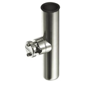 Attwood 66970-7 - Stainless Steel Clamp-On Rod Holder, for Rail 7/8-Inch to 1-Inch Dia, 9 Inches Long, 1 3/4-Inch Inside Diameter