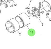 Nanni Diesel 970313365 - Starter Motor Bearing Assembly for N3 and N4 Engines