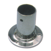 Trem AISI 316 Stamped Stainless Steel 90° Round Base for Ø25 mm Pipe