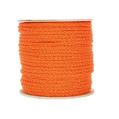 Plastimo Floatline 8 Plait Braid Polyprop Rope Ø8mm L100m - Orange