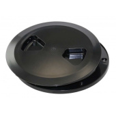 Screw-on Lid Black 15 cm Incl. Gasket