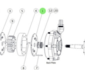 Jabsco 15296-1000 - Plate Kit