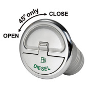 Osculati 20.366.16 - Quick Lock Diesel 30° deck filler 38 mm