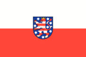 Allpa Thüringen Flag 20x30cm