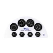 Uflex Black Engine Control Instruments Ultra Voltmeter 10-16V.