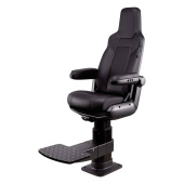 Norsap 8832 - 1800 Comfort S Seat, Oval, With Flat Base 72/92 Black