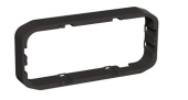 Fusion PS-A43SPB - Panel Stereo Surface Mount Spacer, 43mm, Black