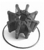 CEF Impeller ø11,4xø66,5x50,6mm - 8 Blades