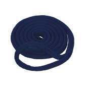 Plastimo P201924 - 3-strand Fender Line Braided With Spliced Eye Ø6mm L1.5m Navy Blue