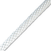 More Marine 063406WI Spiral Braided Polyester 6mm White