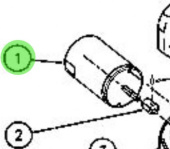 Jabsco 50096-1012 - 12V Motor Kit