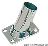 Osculati AISI 316 Rectangular Pulpit Plate Base