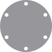 Johnson Pump 01-42414 - Bronze Cover For Pump F35 (Replaces Jabsco AL6-200)