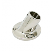 FNI AISI 316 Stainless Steel Round Pulpit Base 60°, Ø22–25 mm