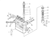 Nanni Diesel 970307370 - VALVE,DELIVERY for 4.220HE/4.220HE