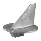 Martyr Short Zinc Trim Tab Anode For Mercury 50 HP