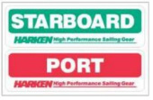 Harken 2393 - Port/Starboard Sticker