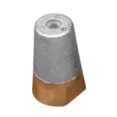 Tecnoseal 00410E - Radice Hexagonal Prop Nut (Complete With Brass Plug) Shaft Ø 22-25mm