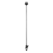 Trem L8000100 - LED Flat-mounting Pole Light Gemini 360° Black Colour