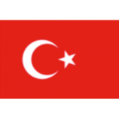 Turkey Marine Flag 20X30 cm