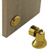 Magnetic Door Stop Brass